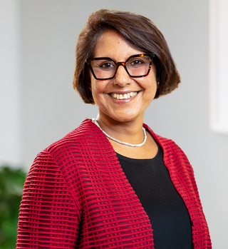 A bio image of Muna Bhanji